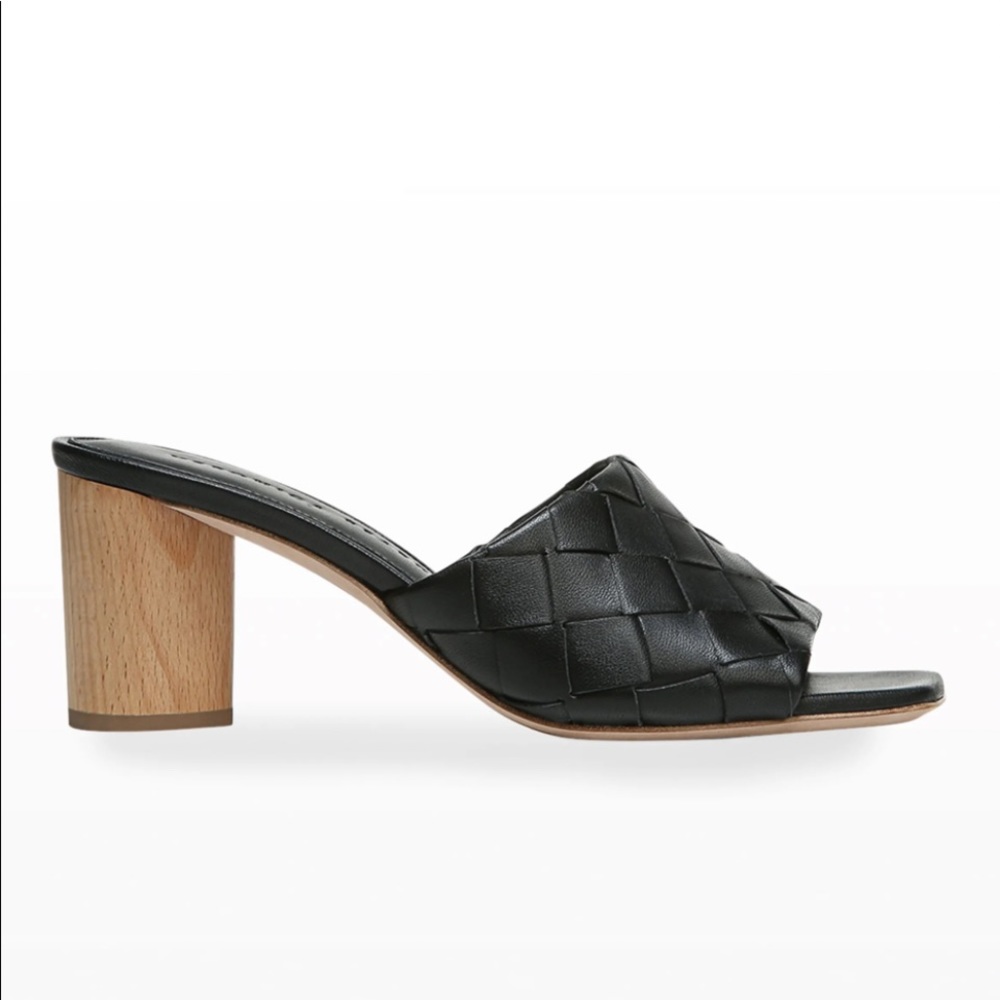VERONICA BEARD - Size 9
Kiele Woven Napa Block-Heel Sandals *worn twice - Picture 2 of 9